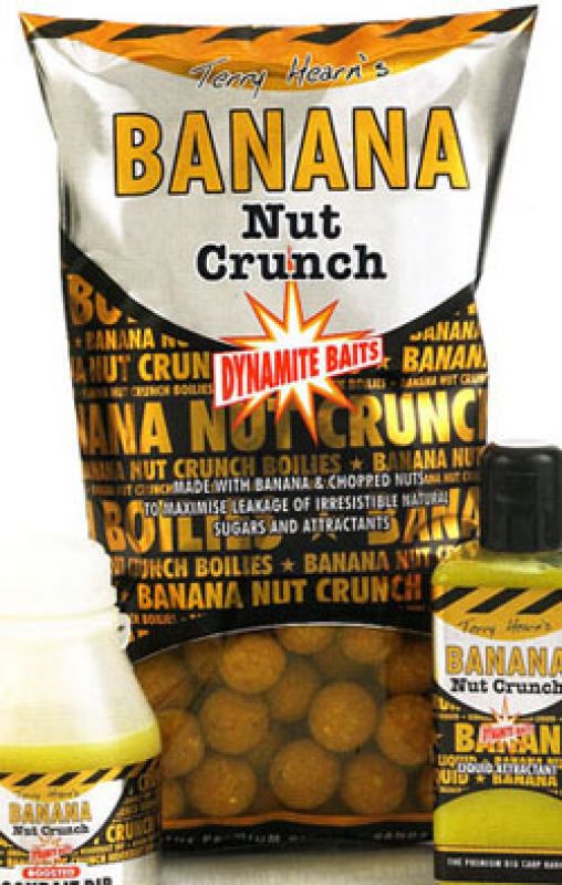 Dynamite Baits bojli Banana Nut Crunch 15 mm /1 kg-DY513 BAKANCS