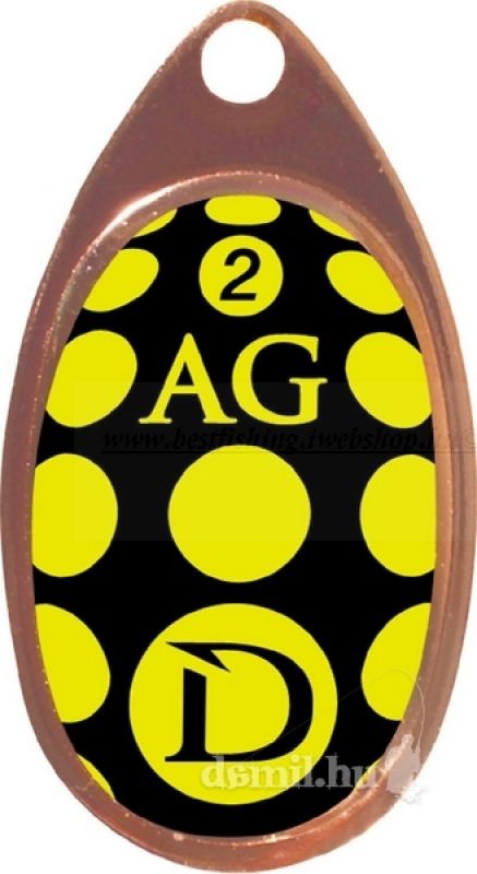 DRAGON AGLIA CLASSIC sárga - fekete / bronz nr 1 körforgó villantó VILLANTÓK