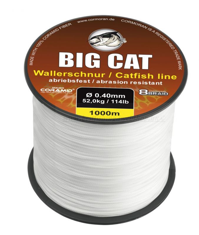 Big Cat 8-braid harcsázó zsinór 0.50mm 1000m FONOTT ZSINÓROK
