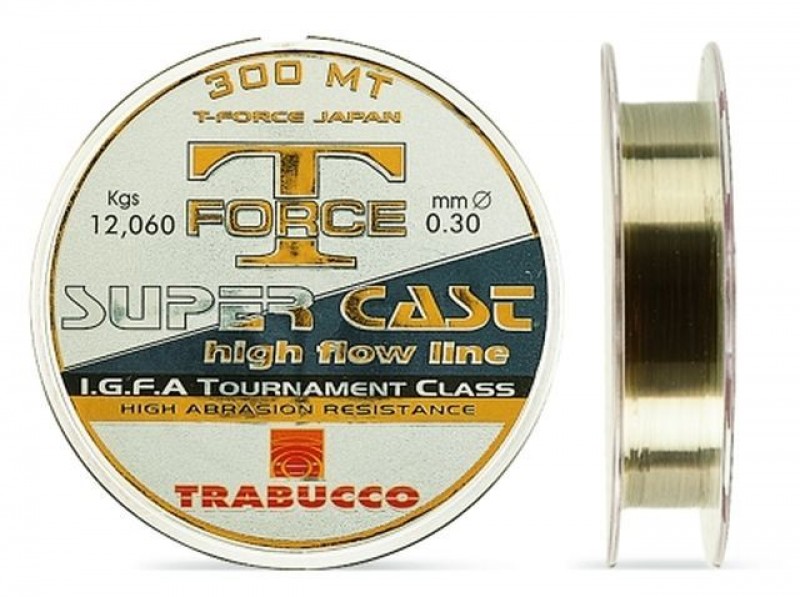 TRABUCCO T-FORCE SUPER CAST 150M 0,40, DAMIL MONOFIL ZSINÓROK