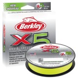 BERKLEY X5 BRAID FLAME GREEN 0,30MM 150M TELESZK��POS BOT