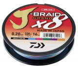 DAIWA J-BRAID GRAND X8 0,20MM-150M MULTI COLOR