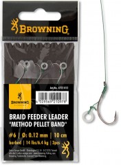 BROWNING BRAID LEADER FEEDER HOROG 6 0,12MM-FEEDER HOROG 